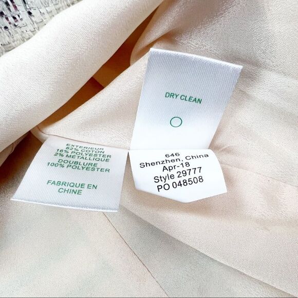 Lilly Pulitzer Remi Strapless Dress Blue Horizon Bay Stripe Silver Band Size 0 - Picture 10 of 10